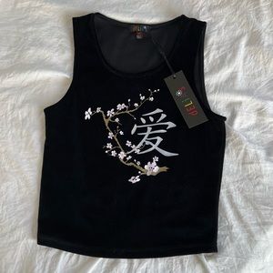 dELiA*s Dolls Kill Velvet Crop Top